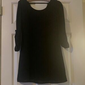 Speechless Elegant Black Midi Dress